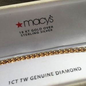 18k gold diamond bracelet